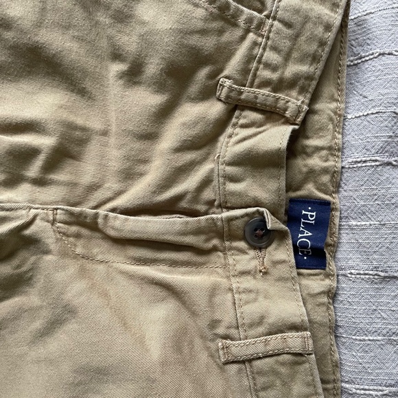 Two Pair Boys Tan Chino Dress Pants size 6 - Picture 10 of 14